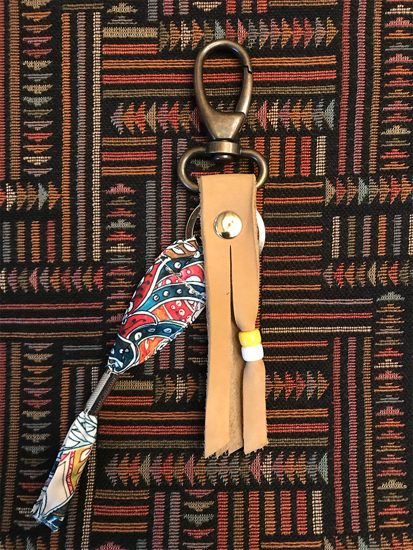 FLOWER BANDANA K-CHAIN